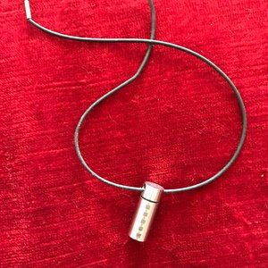 TENO MemoRo Pendant in stainless steel